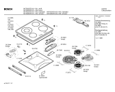 Схема №1 NKT626DEU с изображением Стеклокерамика для электропечи Bosch 00215320