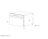 Схема №1 HB15K8Z0C с изображением Дверь для плиты (духовки) Siemens 00478468