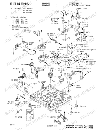 Схема №2 FM604H4 с изображением Инструкция по эксплуатации для телевизора Siemens 00530538