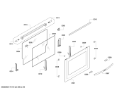 Схема №1 B15M42S0GB с изображением Панель управления для электропечи Bosch 00675695