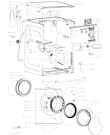 Схема №1 AWOE 9140 с изображением Блок управления для стиральной машины Whirlpool 481010722534