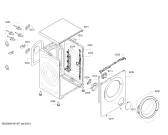 Схема №1 WAQ2849U с изображением Силовой модуль запрограммированный для стиралки Bosch 12012880