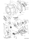 Схема №1 AWZ 881 с изображением Микромодуль для электросушки Whirlpool 481221478613