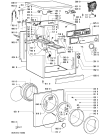 Схема №1 AWM51044 (F092380) с изображением Рукоятка для стиралки Indesit C00318283