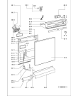 Схема №1 ADP 941/3 WH с изображением Обшивка для электропосудомоечной машины Whirlpool 481245370508