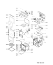 Схема №1 KOXS 6609 с изображением Клавиша для электропечи Whirlpool 481010632125