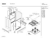 Схема №1 HSV165PEU Bosch с изображением Ручка переключателя для плиты (духовки) Bosch 00187443