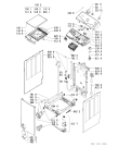 Схема №1 AWT 2260 с изображением Декоративная панель для стиральной машины Whirlpool 481245215629