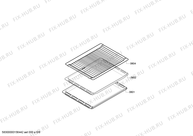 Схема №1 FRMA702 с изображением Фронтальное стекло для плиты (духовки) Bosch 00710611