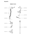 Схема №1 RO822101/410 с изображением Покрытие для мини-пылесоса Rowenta RS-RT3677