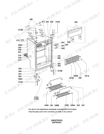 Взрыв-схема холодильника Dometic RM6291LDH - Схема узла Housing 001