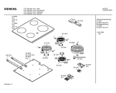Схема №1 NKM615E с изображением Кронштейн для плиты (духовки) Bosch 00069491