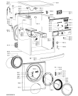 Схема №1 AWOD 7431 с изображением Модуль (плата) для стиральной машины Whirlpool 481010526714