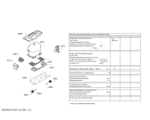 Схема №1 KDV43VW20N Bosch с изображением Решетка для холодильной камеры Siemens 00657006