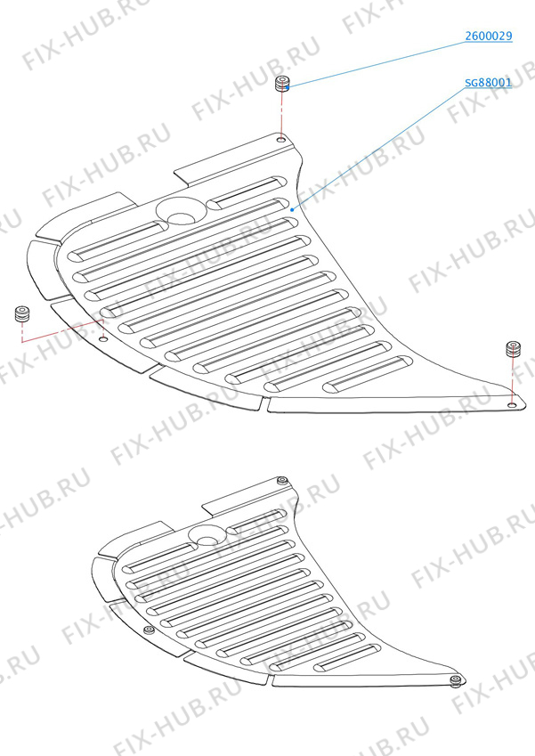 Большое фото - Другое для холодильника Electrolux 1053114912 в гипермаркете Fix-Hub