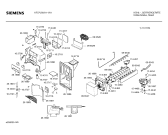 Схема №1 KF57U50 с изображением Крышка для холодильника Siemens 00296792