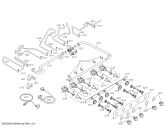Схема №1 KG491110CA с изображением Трубка горелки для плиты (духовки) Bosch 00497372
