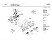 Схема №1 HEN725B с изображением Панель управления для электропечи Bosch 00353406