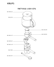 Схема №1 F8674251(0) с изображением Микромодуль для кофеварки (кофемашины) Krups MS-0906327