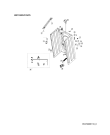 Схема №1 AWG/B M7120 S с изображением Ручка (крючок) люка для стиралки Whirlpool 482000019777