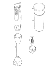 Схема №1 Multiquick 5 Vario MQ 5064 Shape с изображением Крышка для чаши для электромиксера BRAUN 7322117894