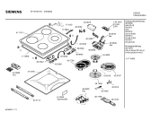 Схема №1 EF757501 с изображением Конфорка для плиты (духовки) Siemens 00436797