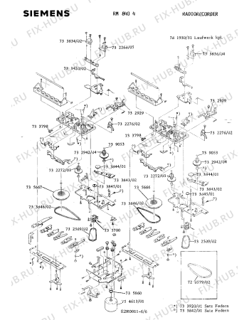 Схема №1 RM8404 с изображением Переключатель для звукотехники Siemens 00733829