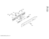 Схема №1 C67M70N3 с изображением Панель управления для духового шкафа Bosch 00744042