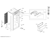 Схема №1 KIL42AE31H с изображением Стеклопанель для холодильника Bosch 11005884