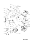 Схема №1 AKP 118/IX с изображением Панель для плиты (духовки) Whirlpool 481245240152
