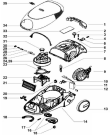 Схема №1 VCA 1500 R (663215, VCA 1500 R) с изображением Всякое для комплектующей Gorenje 117340