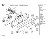 Схема №1 S4453W2GB с изображением Фронтальное колено для посудомойки Bosch 00365122