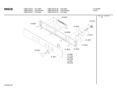 Схема №2 HBN756AUC с изображением Рамка для холодильной камеры Bosch 00239409