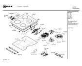 Схема №1 T1643N0 с изображением Инструкция по эксплуатации для плиты (духовки) Bosch 00590920