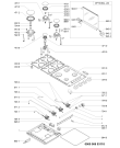 Схема №1 301.598.33 HB 540 AN HOB IK с изображением Шланг для электропечи Whirlpool 481060115991
