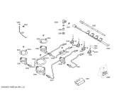 Схема №1 T2124N1NL с изображением Переключатель для плиты (духовки) Bosch 00499889