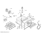 Схема №1 4HT419X с изображением Набор кнопок для духового шкафа Bosch 00428067