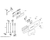 Схема №2 WFX2842 с изображением Панель управления для стиралки Bosch 00449191