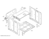 Схема №2 HBA38B721D с изображением Панель управления для плиты (духовки) Bosch 00677327
