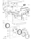 Схема №1 AWO 6426 с изображением Микромодуль для стиральной машины Whirlpool 480111103954