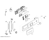 Схема №1 WAE24464GB Exxcel 1200 Express с изображением Панель управления для стиралки Bosch 00660641