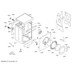 Схема №1 WAE28440CH Bosch Maxx 7 с изображением Вкладыш в панель для стиралки Bosch 00644588