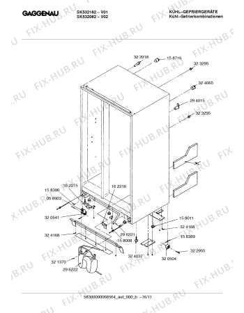 Схема №1 SK532162 с изображением Изоляция для холодильника Bosch 00261536