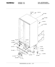 Схема №1 SK534163 с изображением Цоколь для холодильника Bosch 00324215