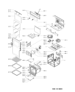 Схема №1 AKZ 7821 WH с изображением Дверца для электропечи Whirlpool 481011086852