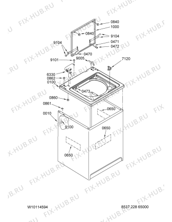 Схема №1 NTW5800TQ0 с изображением Всякое Whirlpool 481900285735