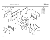 Схема №2 HBN9352GB с изображением Панель управления для электропечи Bosch 00435690