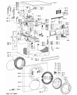 Схема №1 STEAM 1400 с изображением Обшивка для стиралки Whirlpool 481245311068