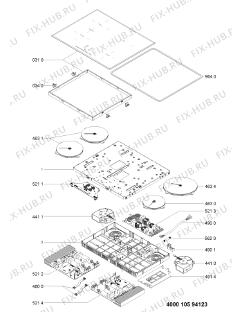 Схема №1 ACM 8510 BA с изображением Втулка для электропечи Whirlpool 481010594356