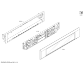 Схема №1 SEMW302BB с изображением Патрубок для духового шкафа Bosch 00425299